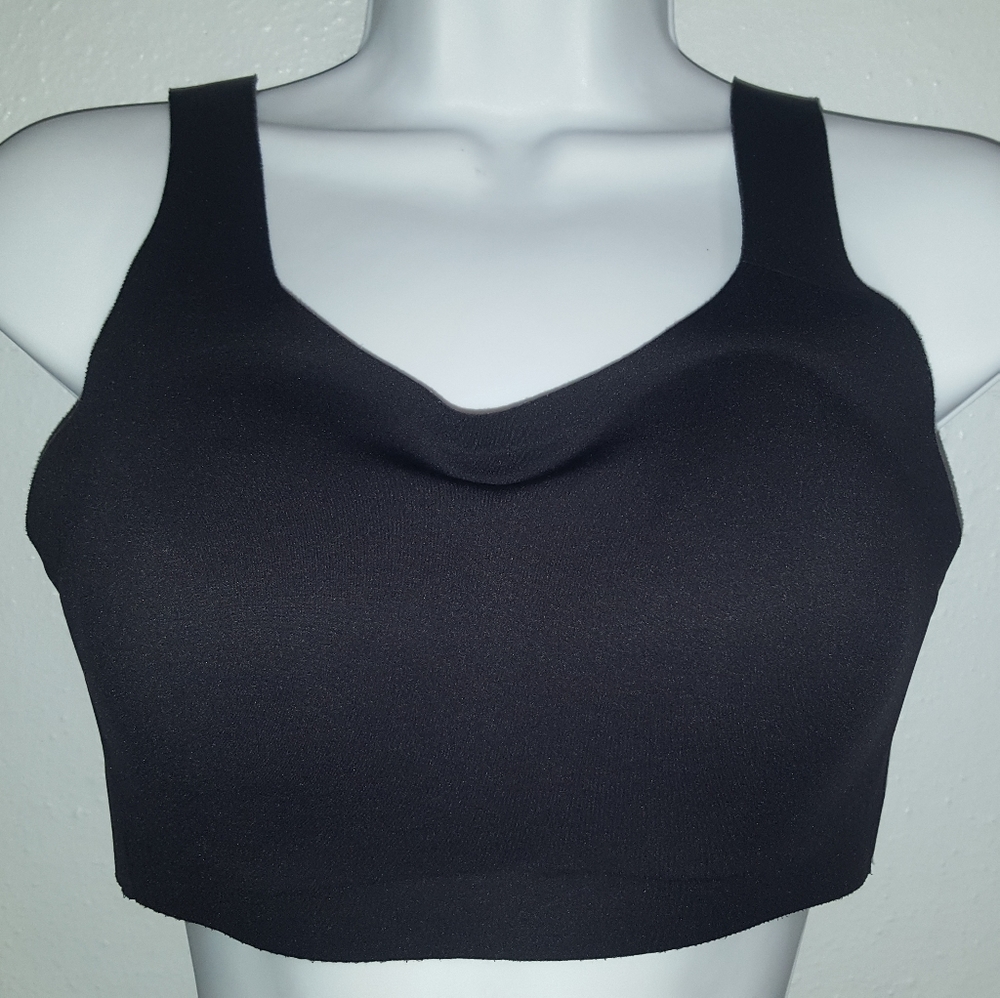 Lululemon 36B Black Strappy Sports Bra